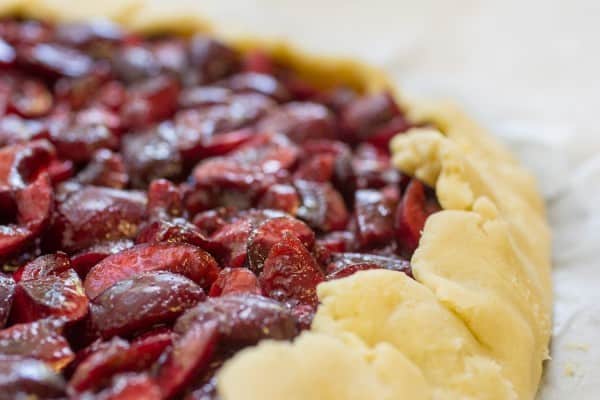 Fresh Cherry Galette