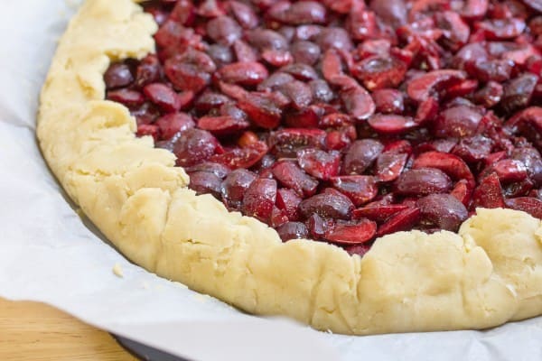 Fresh Cherry Galette