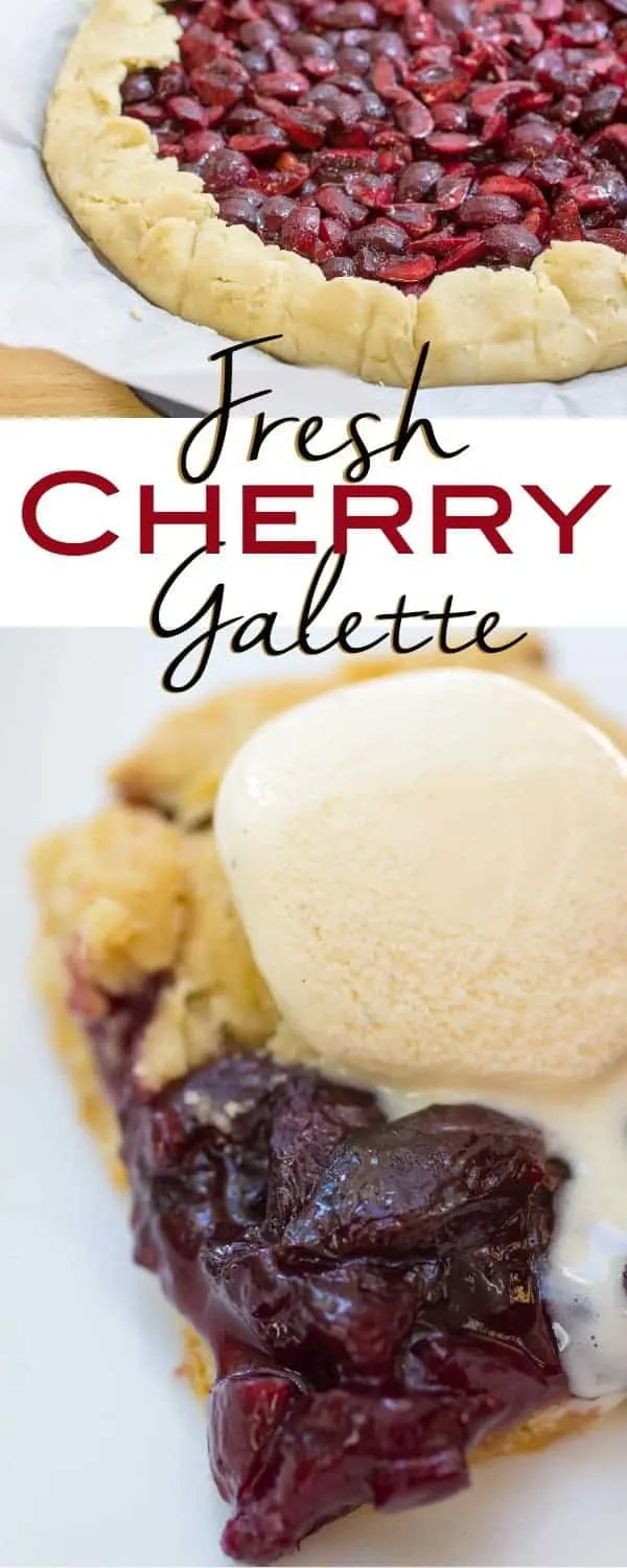 Bing Cherry Galette Recipe