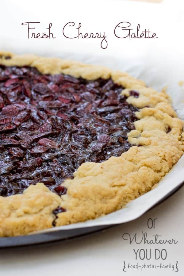 Fresh Cherry Galette Pinterest 2