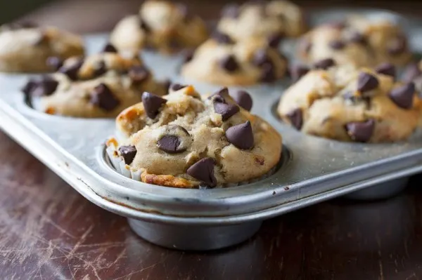 Banana Chocolate Chip Muffins