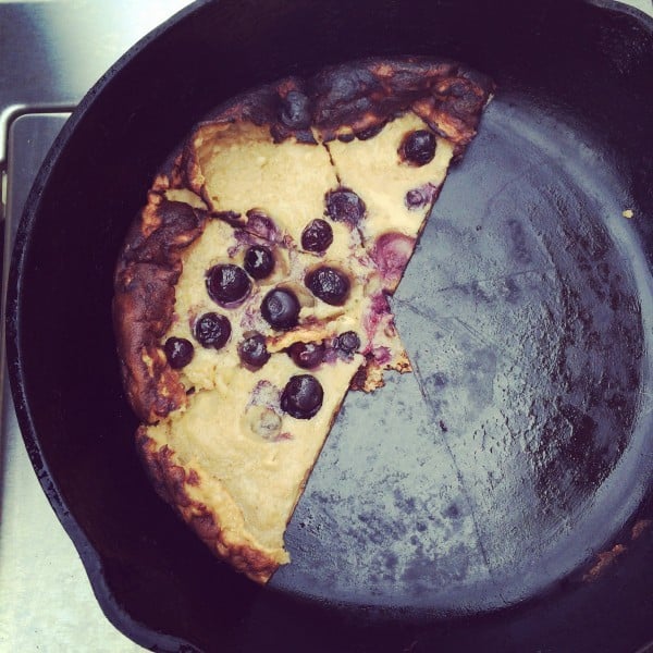 Blueberry Grill Pancake