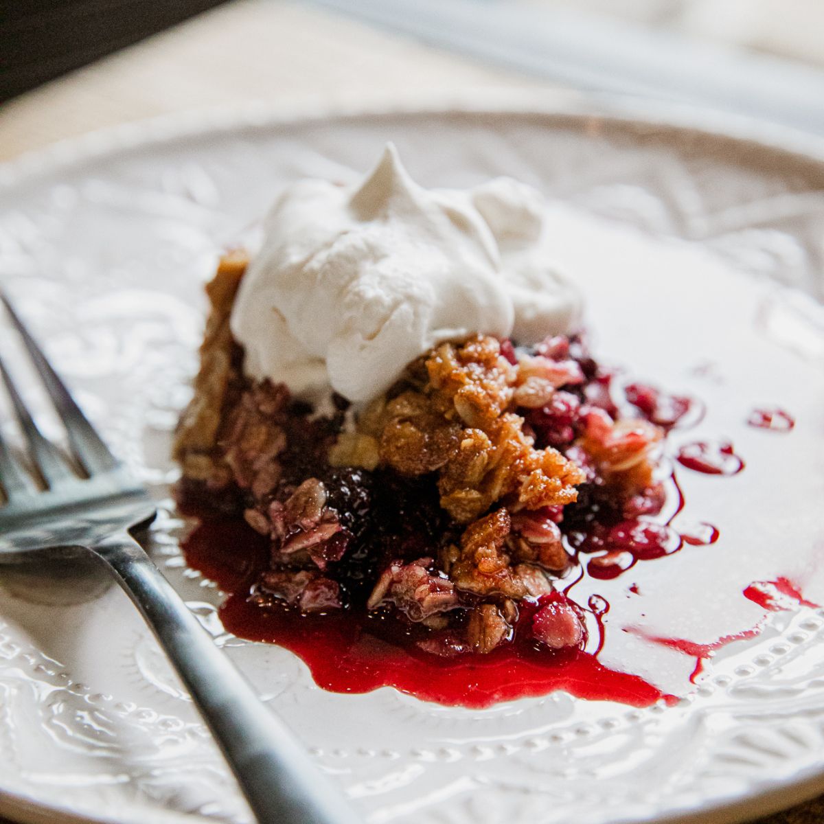 Blackberry Crisp