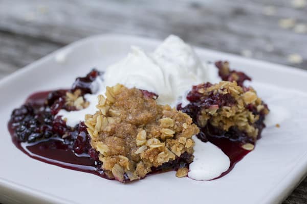 Blackberry Crisp-8