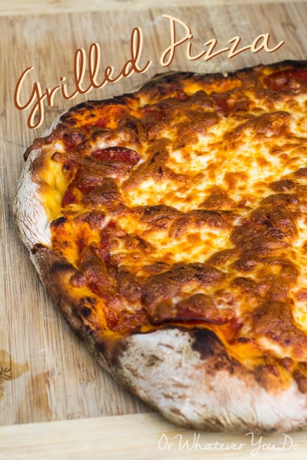 Grilled Pizza Pinterest