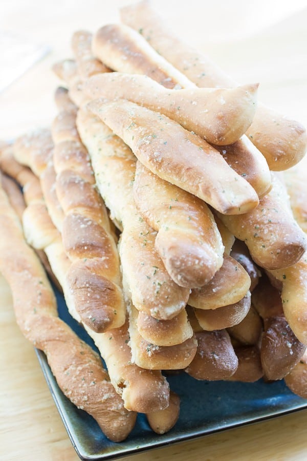 Grilled Garlic Parmesan Twisty Bread