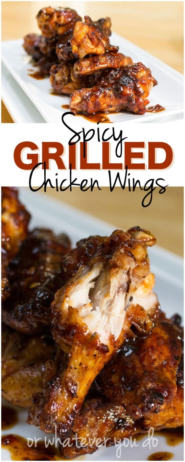 Spicy Grilled Chicken Wings 