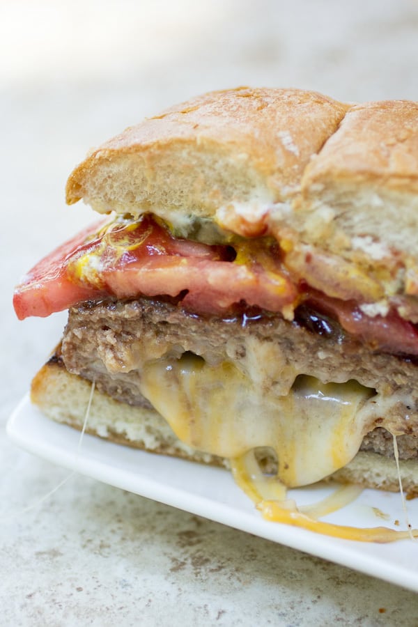 Juicy Lucy delicious Minnesota favorite stuffed burger recipe