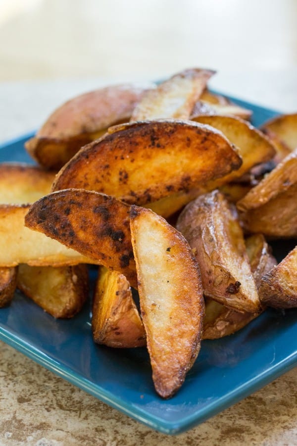 Pan Fried Potato Wedges