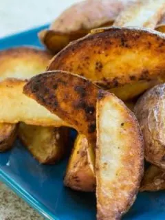 Pan Fried Potato Wedges