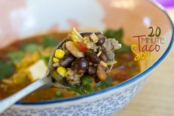 20 Minute Taco Soup