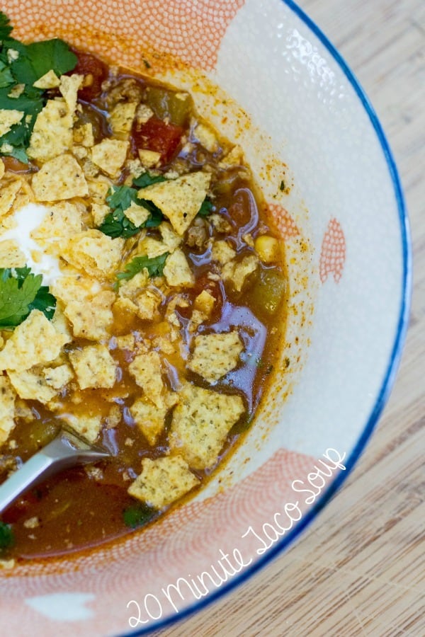 20 Minute Taco Soup