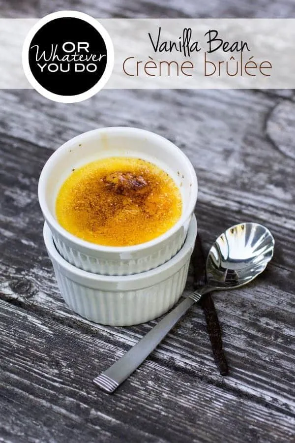 Vanilla Bean Crème Brûlée