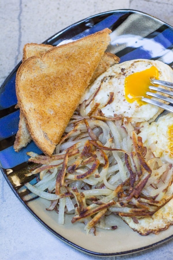 Easy Fresh Hashbrowns