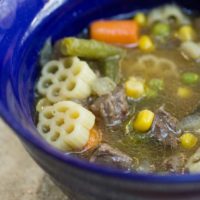 Slow Cooker Vegetable Beef Soup