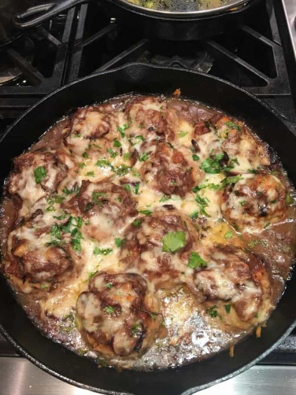 French Onion Stuffed Meatballs Or Whatever You Do