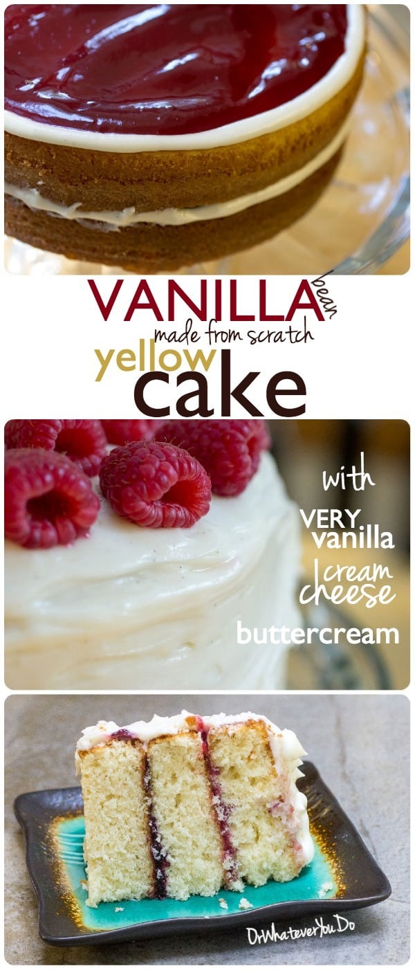 Vanilla Bean Yellow Cake