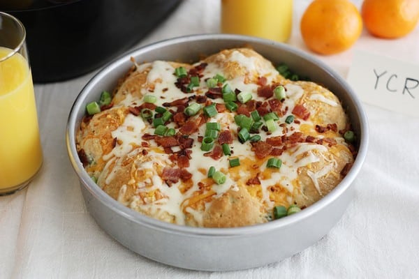 Loaded Mashed Potato Stuffed Biscuits - leftover mashed potato recipe idea