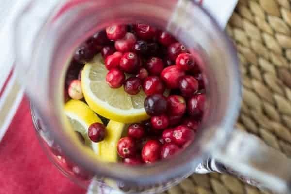 Holiday Wine Spritzer