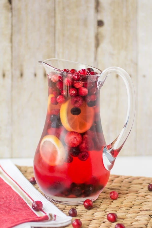 Holiday Wine Spritzer | Or Whatever You Do