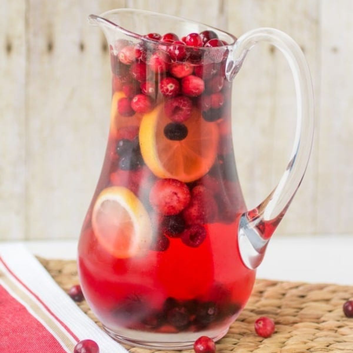 Holiday Wine Spritzer