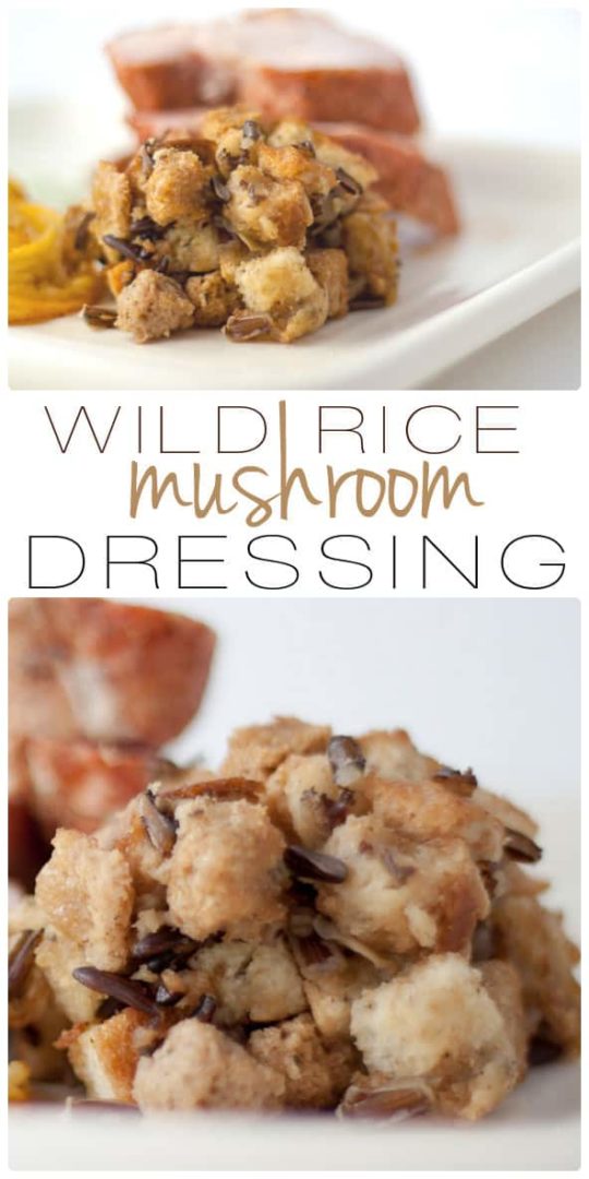 Wild Rice Mushroom Stuffing Or Whatever You Do
