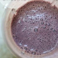 Blueberry Banana Green Smoothie