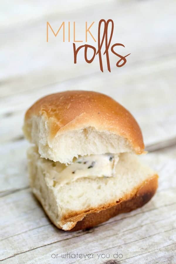 Homemade Soft Milk Rolls 