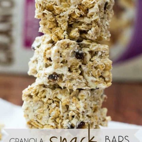 Easy Granola Snack Bars