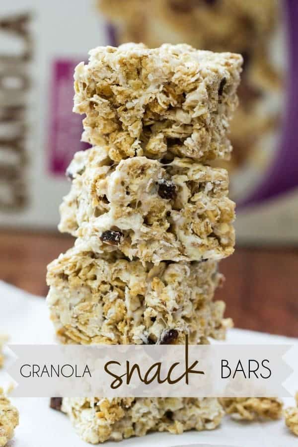 Easy Granola Snack Bars - Or Whatever You Do