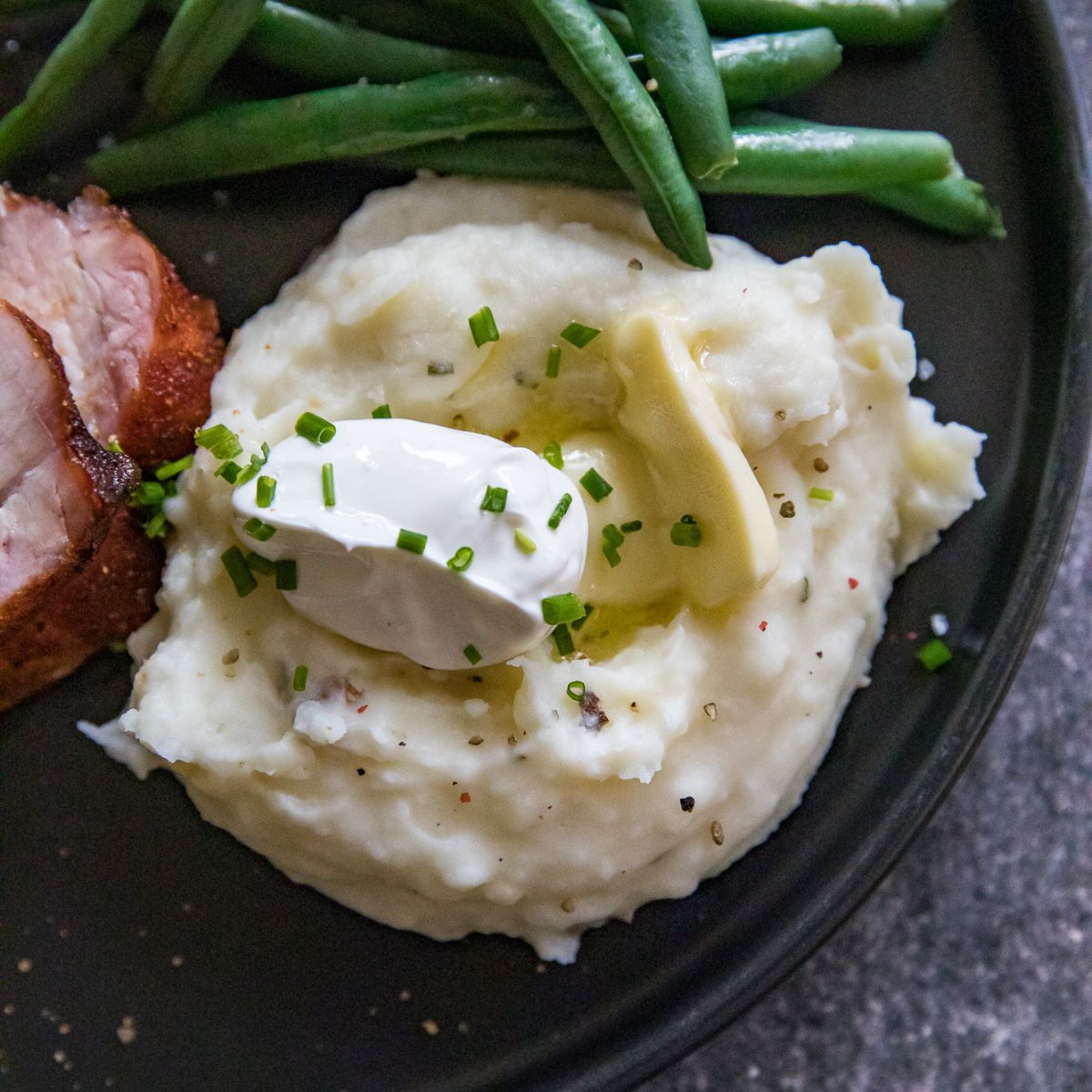 Roasted Garlic Mashed Potatoes