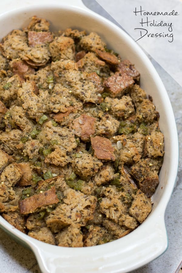 Simple Herbed Stuffing-1