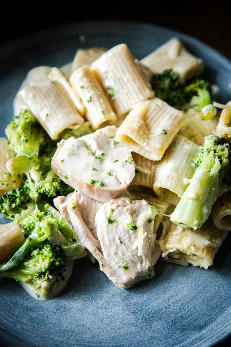 Chicken Alfredo Bake