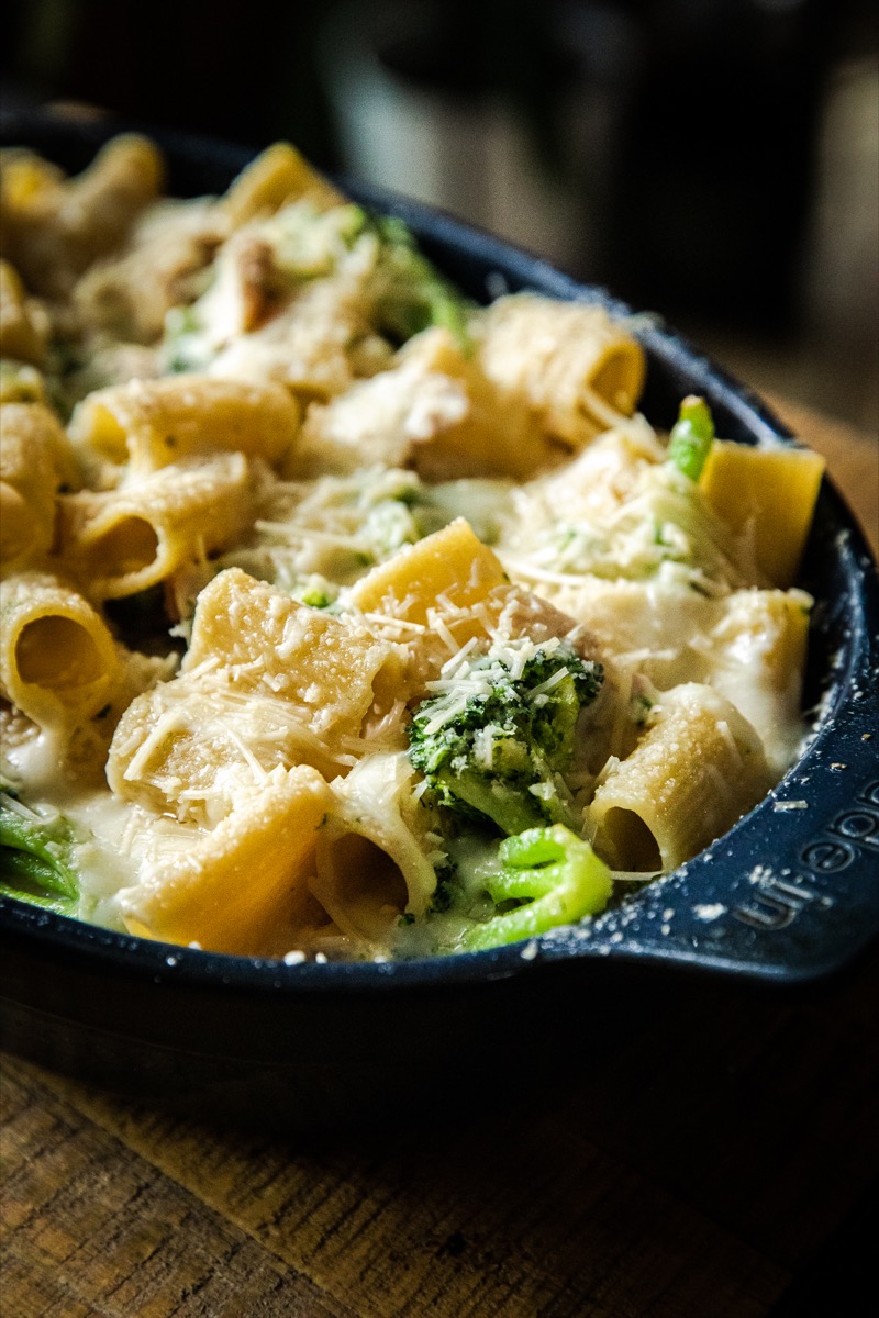 Chicken Alfredo Bake