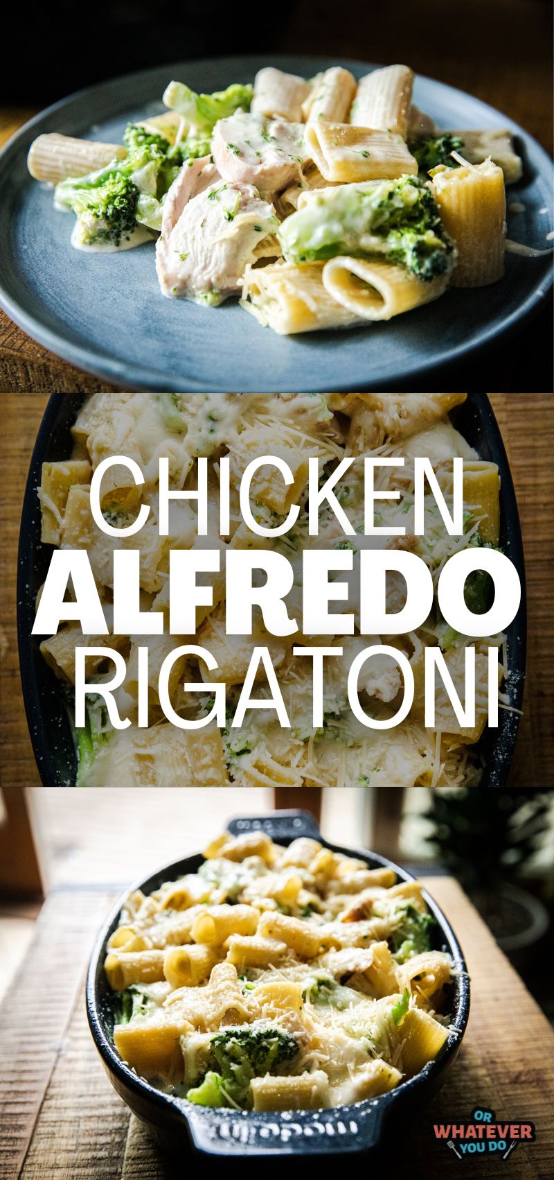 Chicken Alfredo Rigatoni