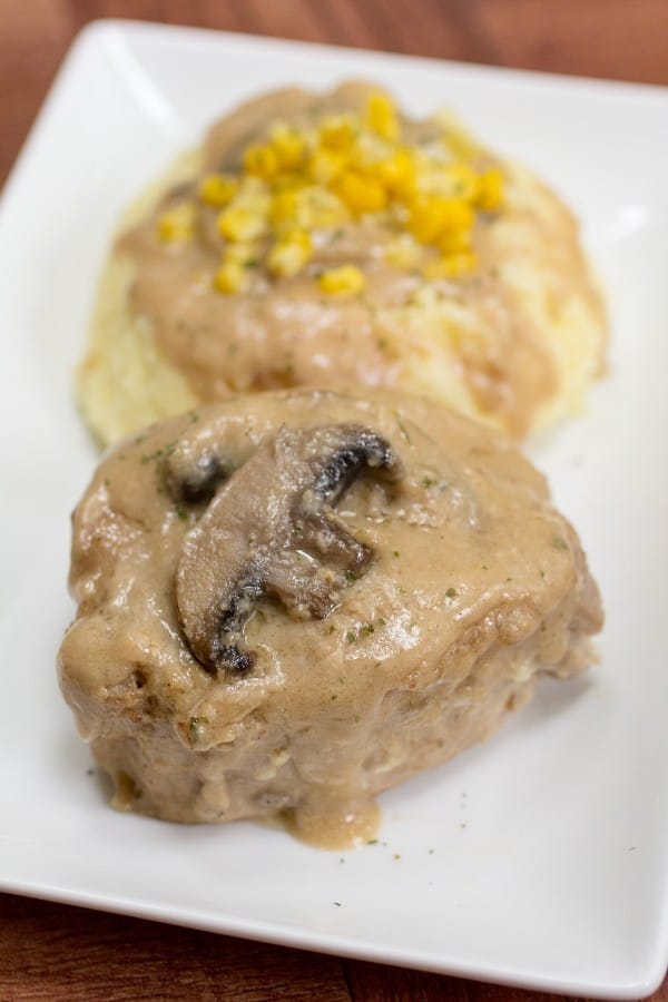Creamy Mushroom Pork Chops-2