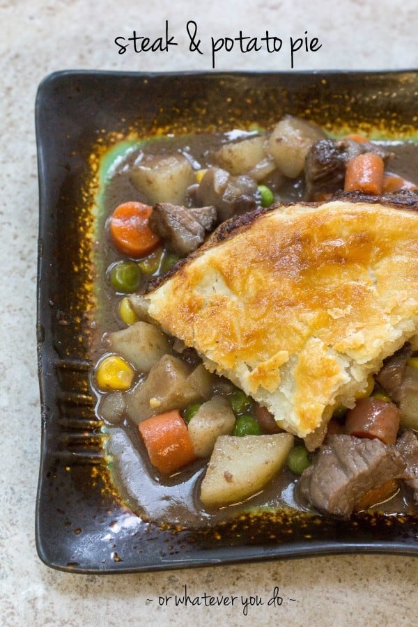 Steak and Potato Pie 