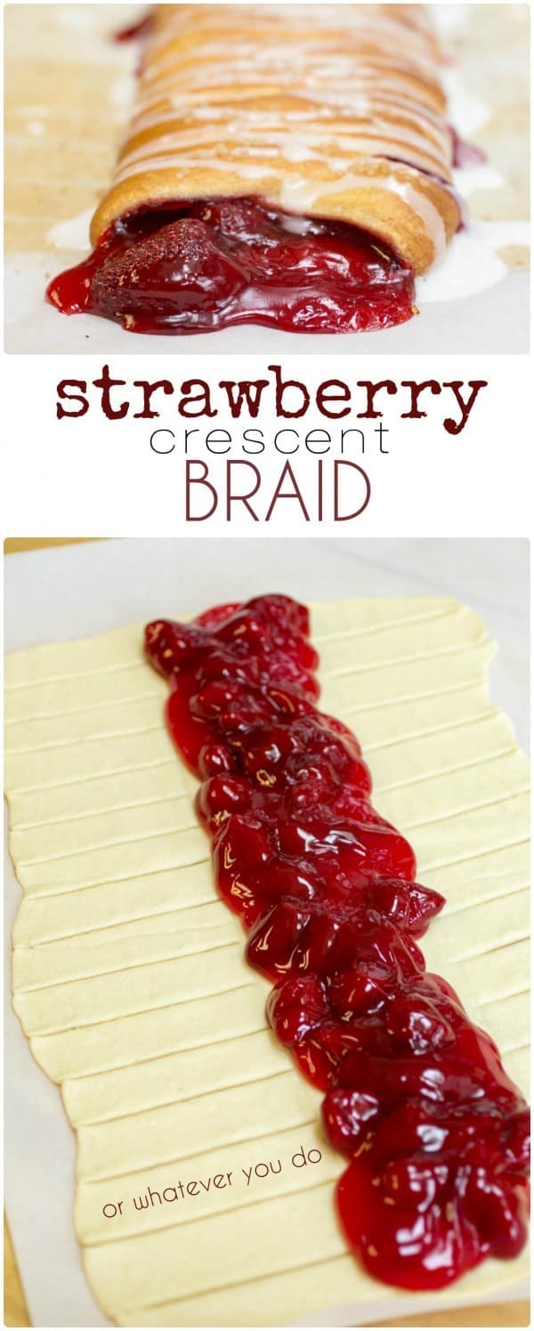 Strawberry Crescent Braid