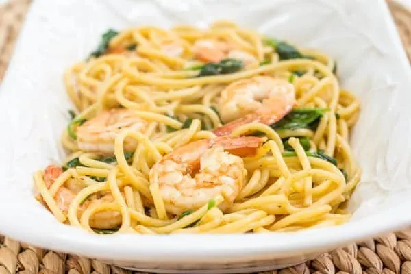 Blackened Shrimp Pasta