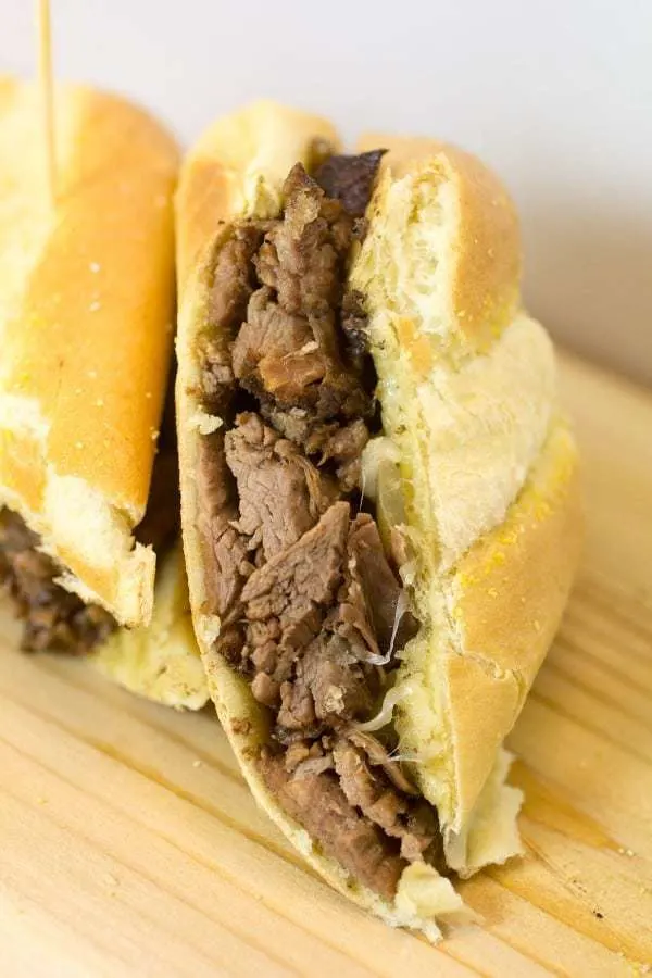 French Onion French Dip Sandwiches