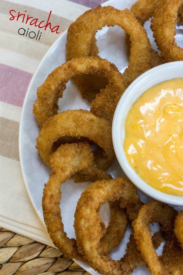 sriracha aioli