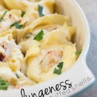 Dungeness Crab Stuffed Shells