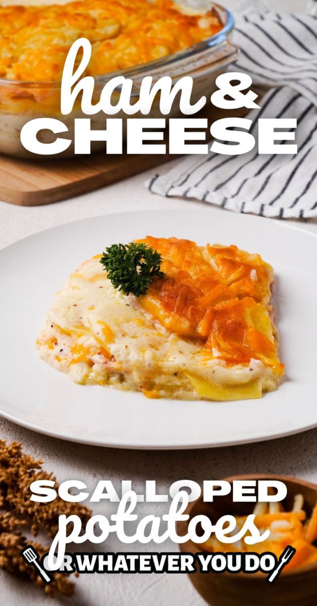 Traeger Ham and Cheese Scalloped Potato Casserole Venagredos