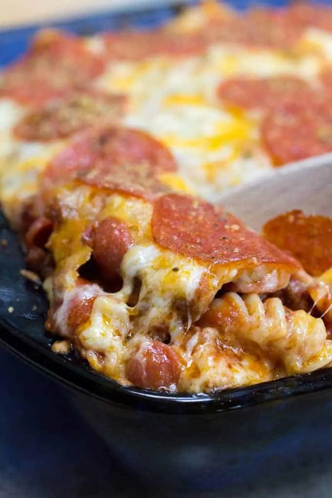 Pepperoni Rotini Bake