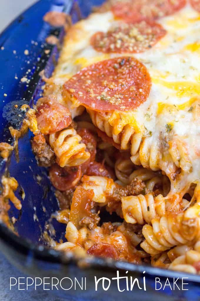 Pepperoni Rotini Bake | Or Whatever You Do