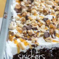 Snickers Cake