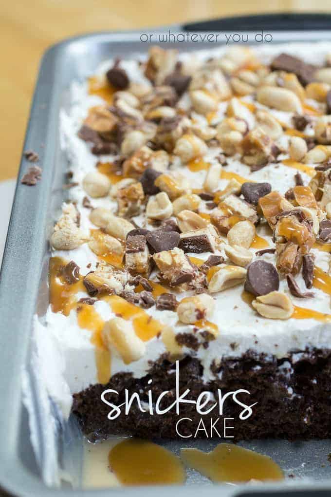 Snickers Cake