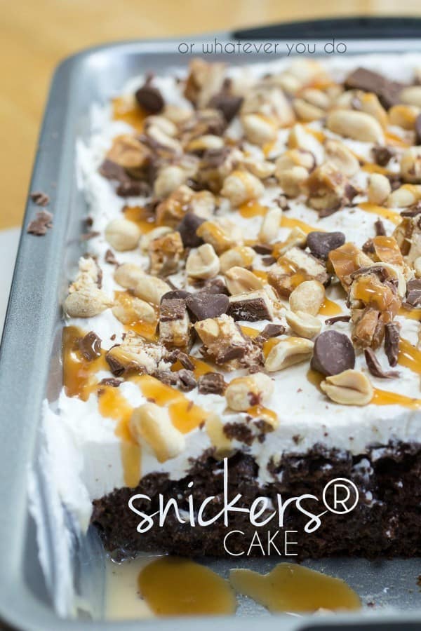 Snickers® Cake