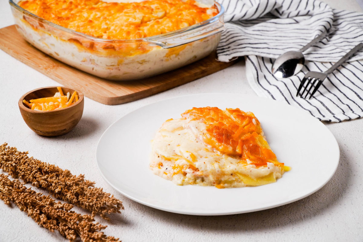 Traeger Ham and Cheese Scalloped Potato Casserole Venagredos