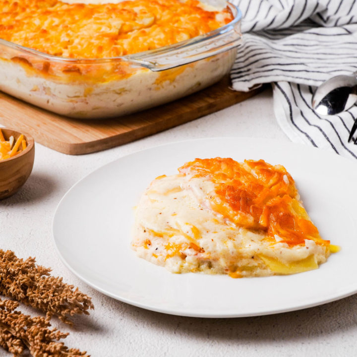 Traeger Ham and Scalloped Potato Casserole